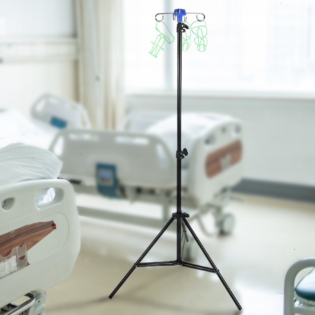 Iv Infusion Pole - Portable IV Pole Drip Bag Stand