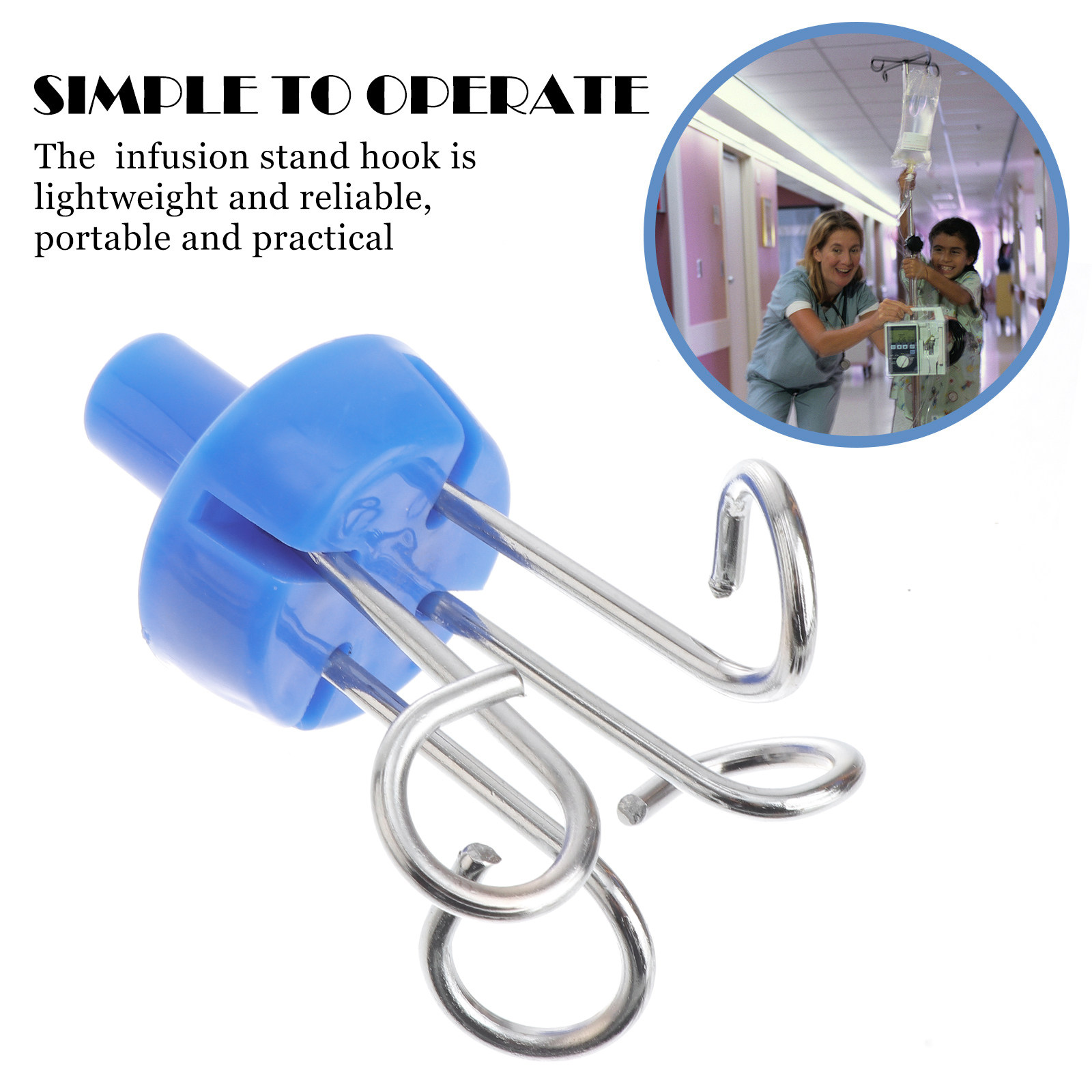 Iv Infusion Pole - Infusion Rack Hook Stainless Steel Plastic