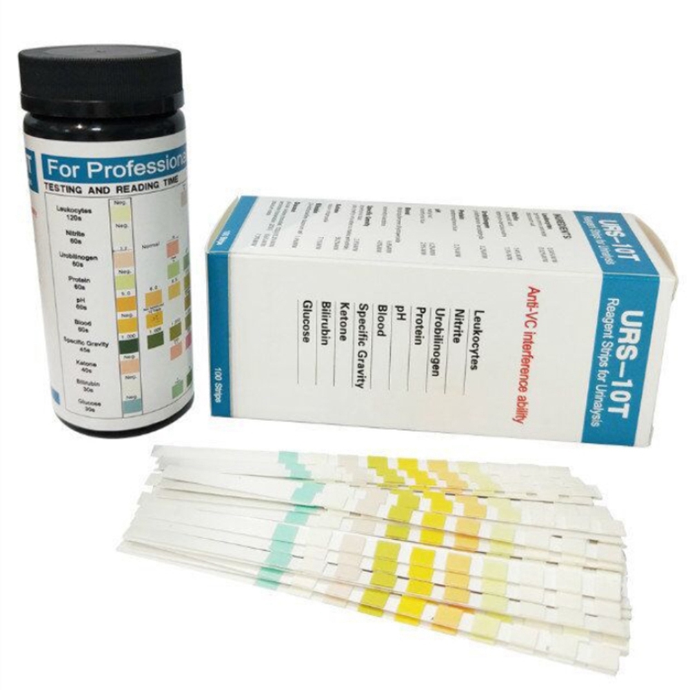 QWE-100 Strips URS-10T Urinaly - Urinalysis Reagent Strip recensie en prijs