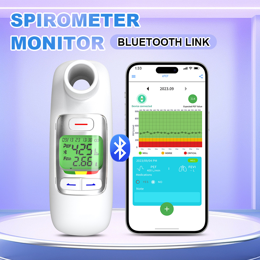 Medical Bluetooth Lung Functio - Spirometer Lung Function recensie en prijs