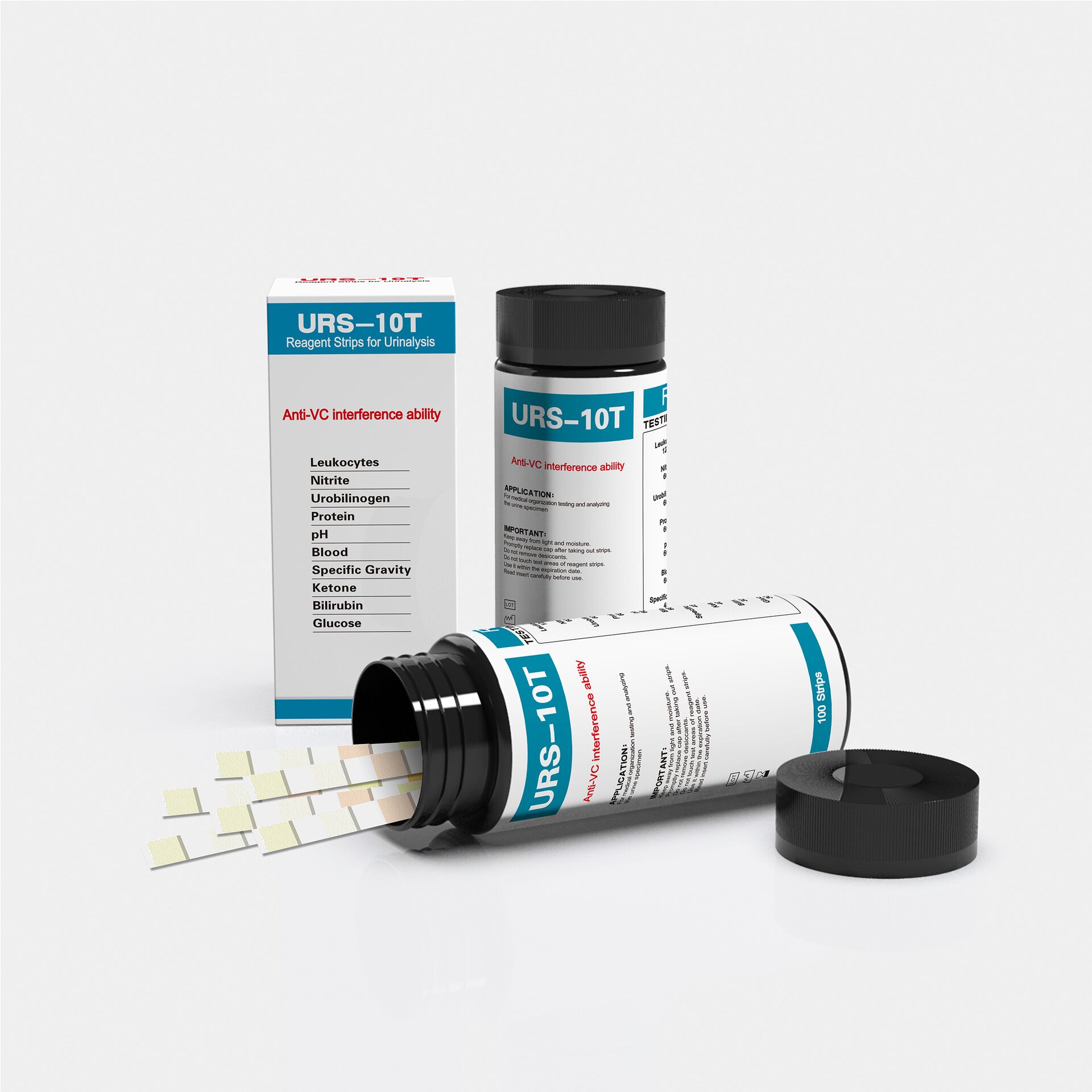 URS-10T Urine Test Strips 10 P - Urinalysis Reagent Strip recensie en prijs