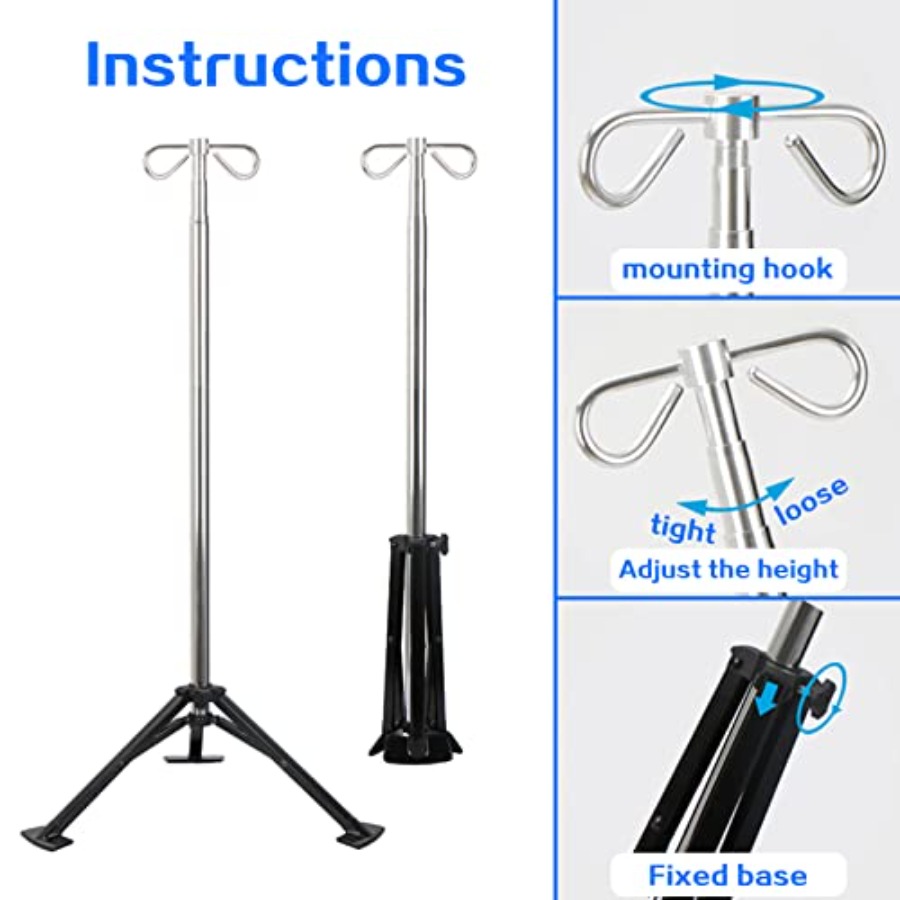Portable Iv Pole pad Retractab - Iv Infusion Pole recensie en prijs