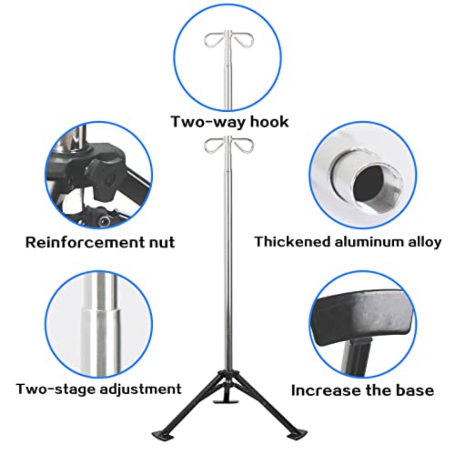 Portable Iv Pole pad Retractab - Iv Infusion Pole recensie en prijs