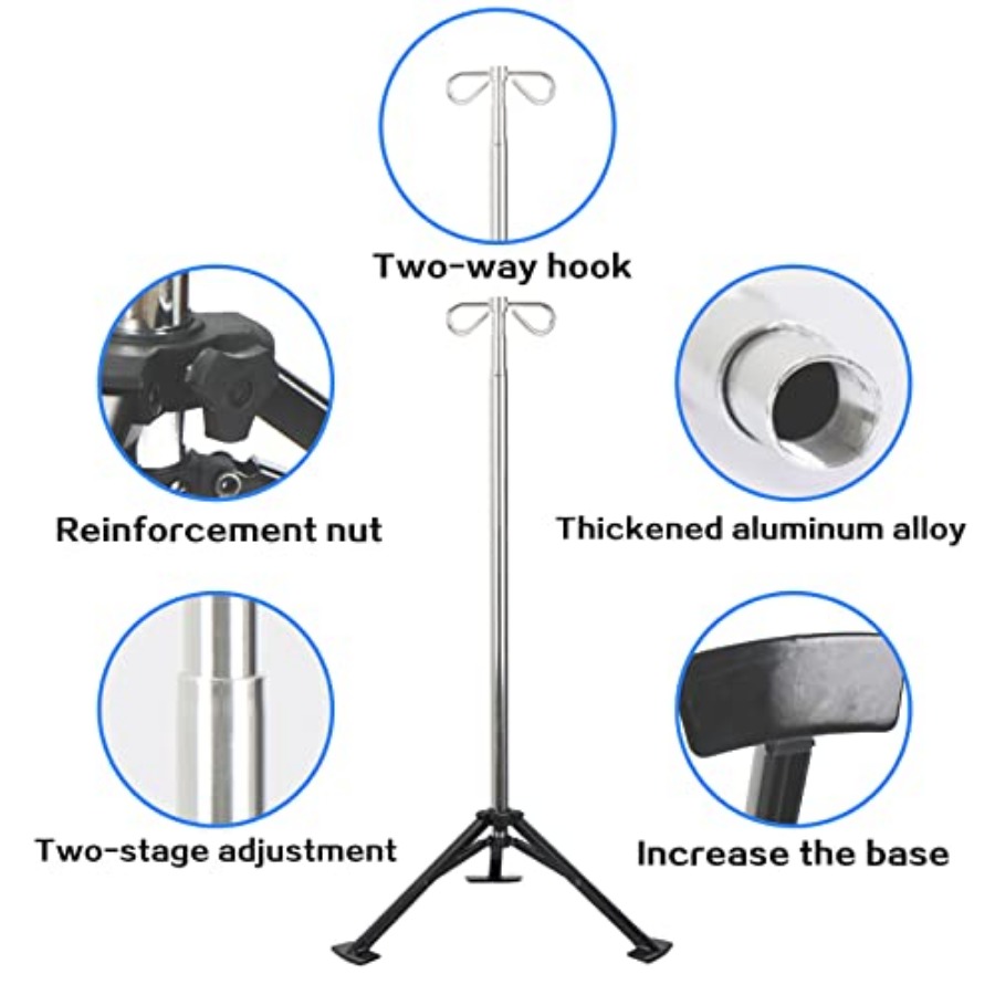 Portable Iv Pole pad Retractab - Iv Infusion Pole recensie en prijs