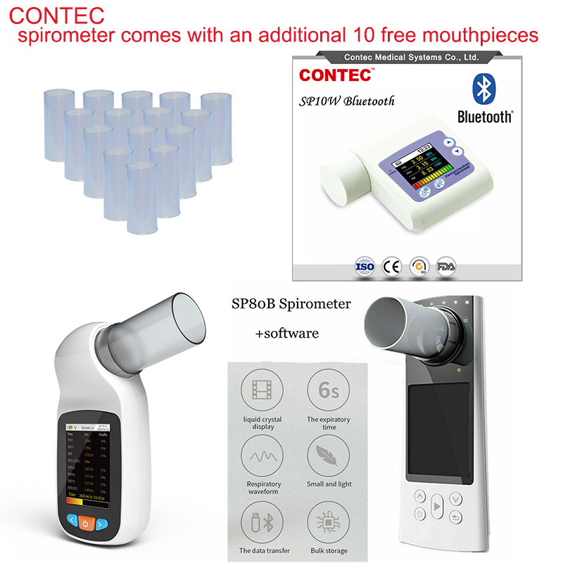 20/50/100pcs Reusable mouth pi - Spirometer Lung Function recensie en prijs