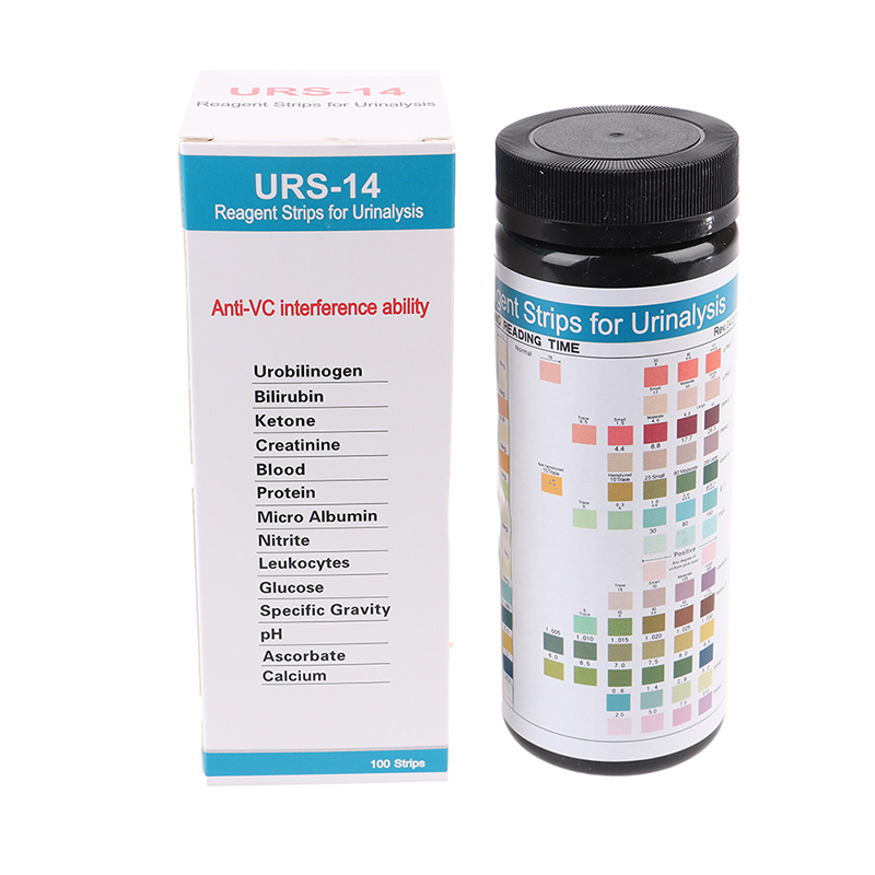 URS-14 100strips Urinalysis Re - Urinalysis Reagent Strip recensie en prijs