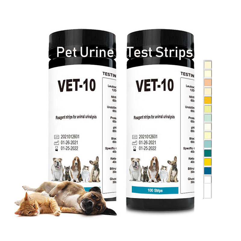 100PCS 10-Parameter Cat & Dog  - Urinalysis Reagent Strip recensie en prijs