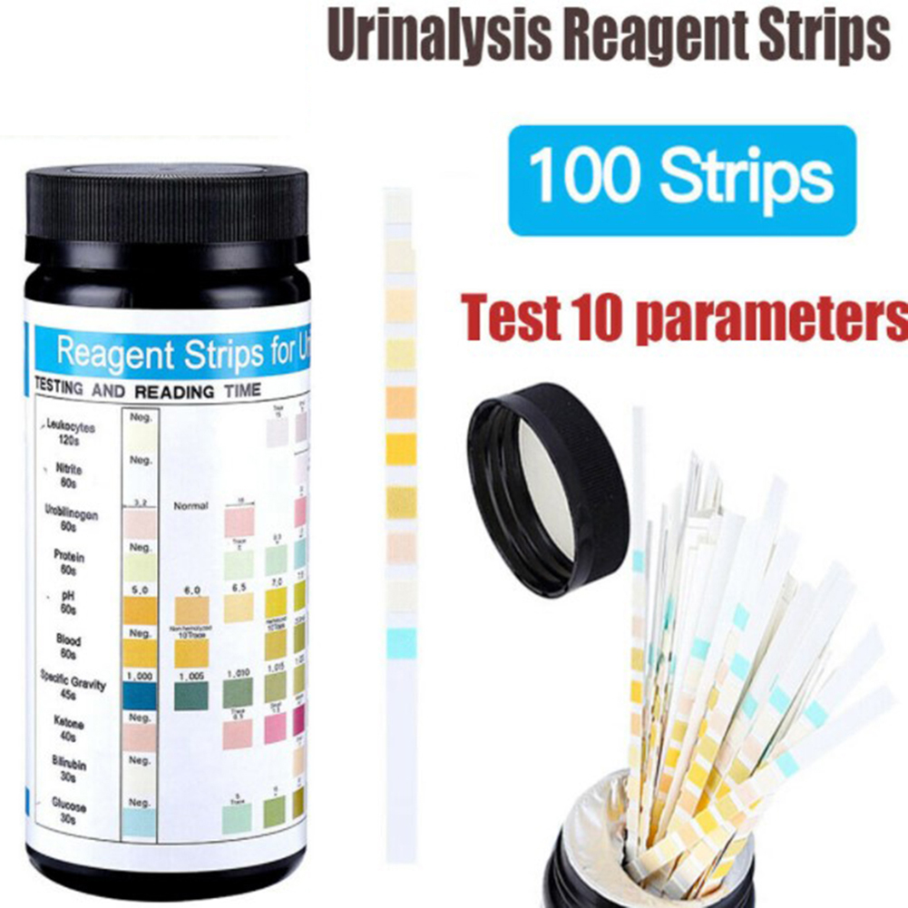 100 Strips URS-10T Reagent Uri - Urinalysis Reagent Strip recensie en prijs
